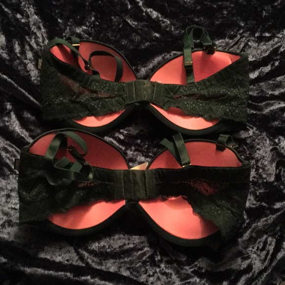 Emerald green multi-way push-up - Picture 2 of 3